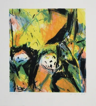 Lithografie Winter - Untitled