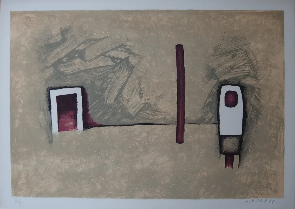 Lithografie Witold-K - La porte d'entrée