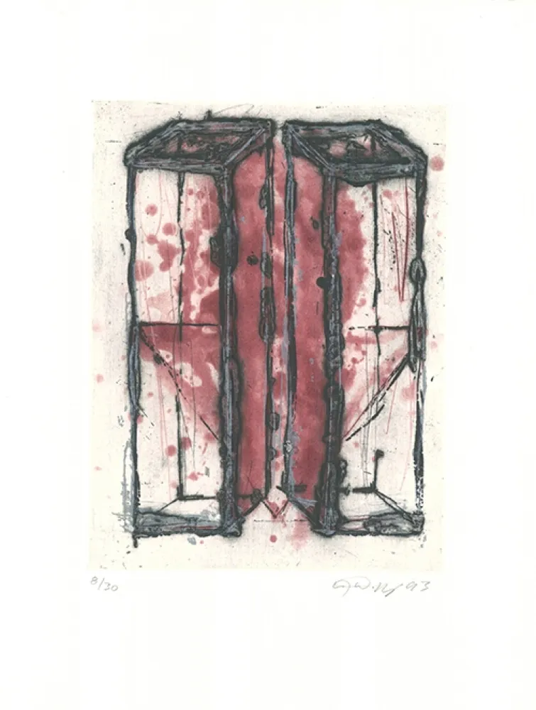 Ets En Aquatint Wolff - Untitled