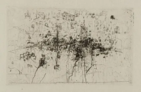 Droge Naald Wols - Die stadt-quer