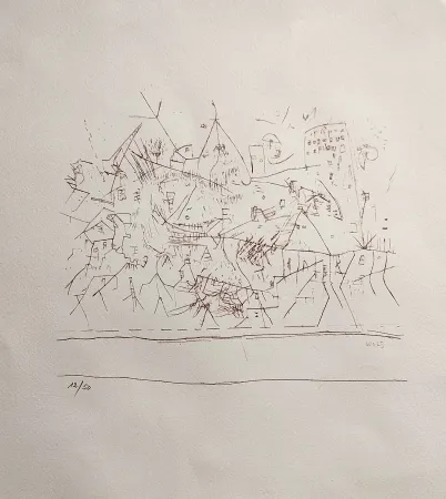 Lithografie Wols - Untitled