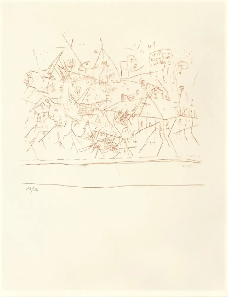 Lithografie Wols - Untitled