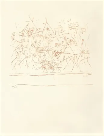 Lithografie Wols - Untitled