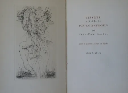 Geïllustreerd Boek Wols - Visages