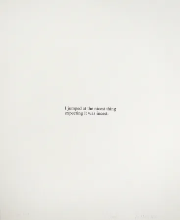 Zeefdruk Wool - I Jumped A