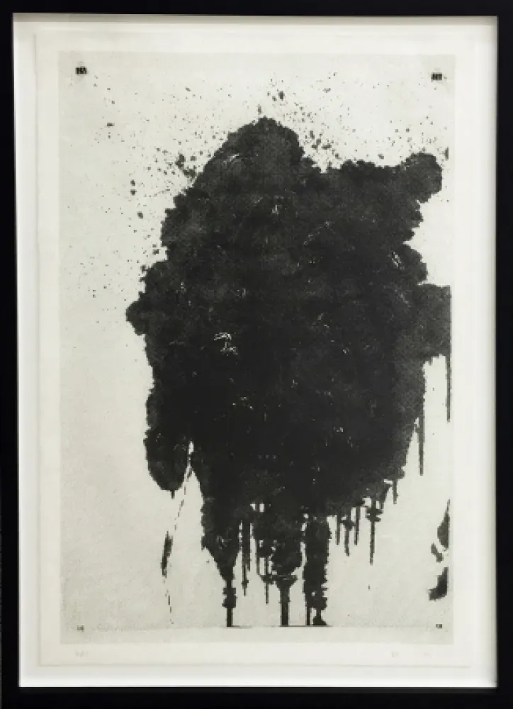 Zeefdruk Wool - Untitled