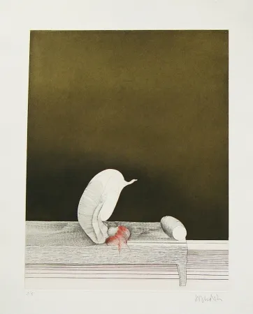 Ets En Aquatint Wunderlich - SofaFigur