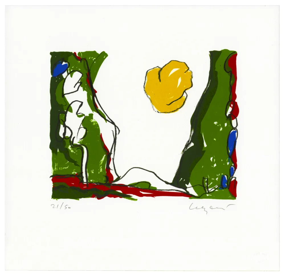 Lithografie Wyckaert - Balades I.8