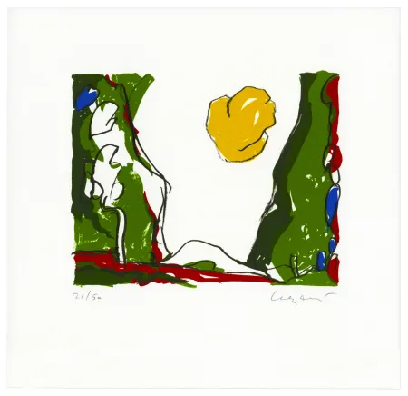 Lithografie Wyckaert - Balades I.8