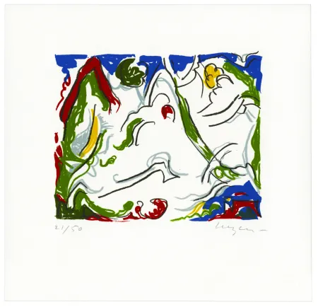 Lithografie Wyckaert - Balades III.7