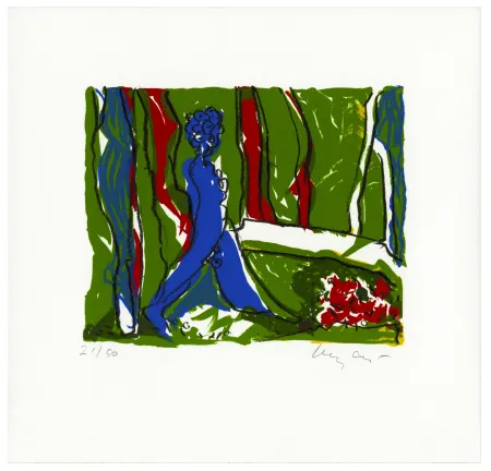 Lithografie Wyckaert - Balades III.8