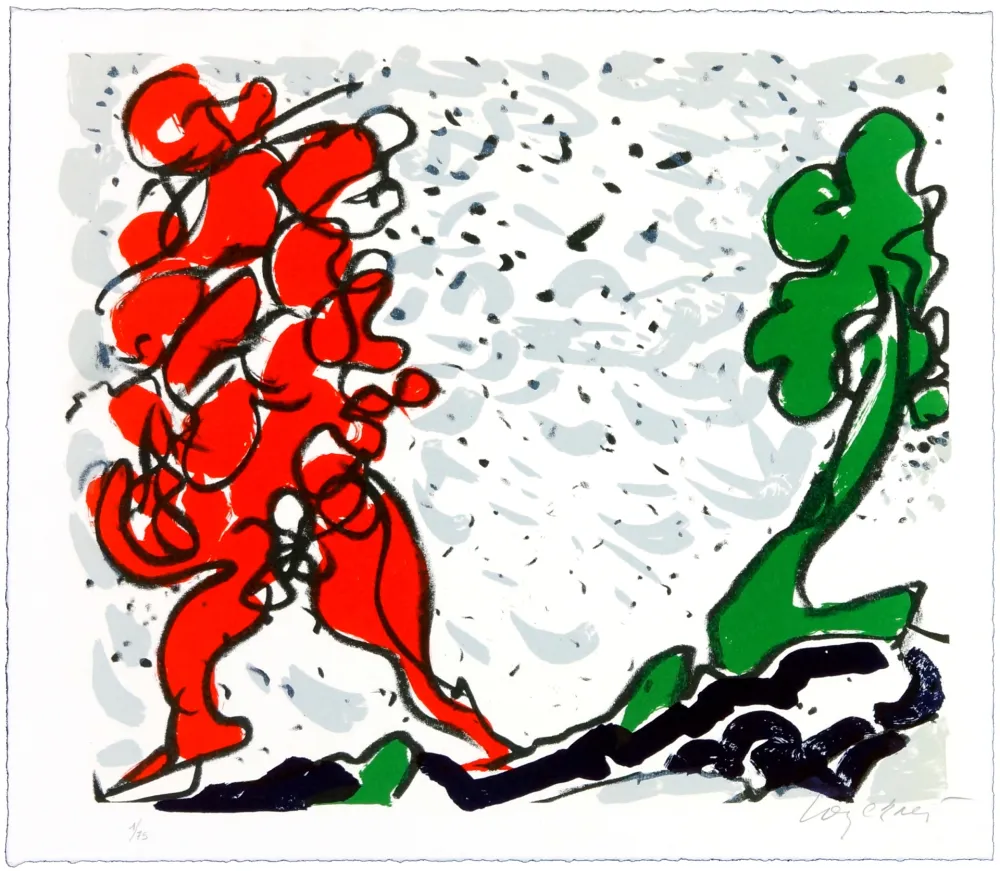 Lithografie Wyckaert - Epistle to the earl of Burlington 7