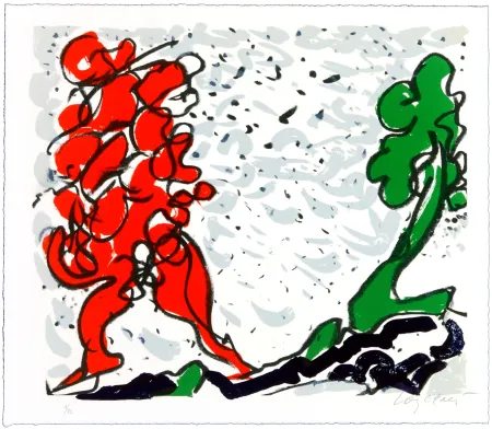 Lithografie Wyckaert - Epistle to the earl of Burlington 7