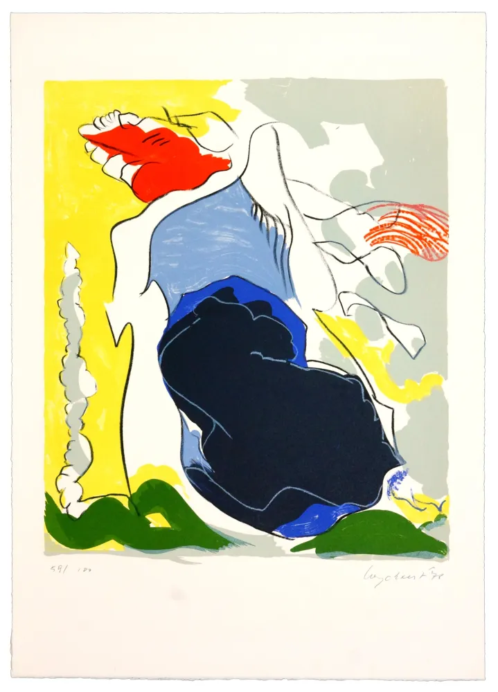 Lithografie Wyckaert - Pour Jorn