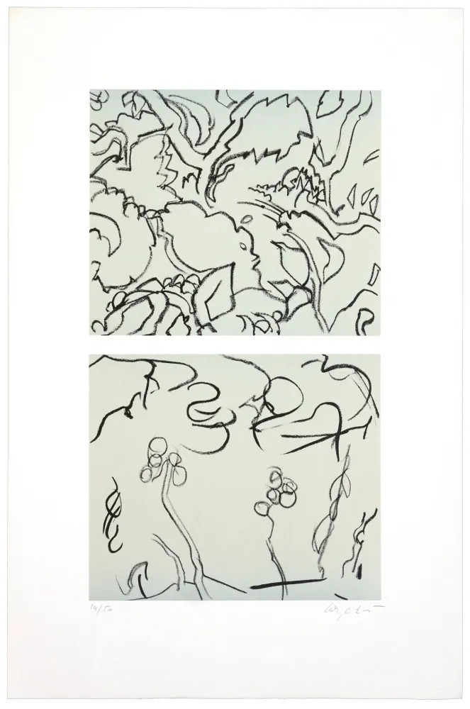 Lithografie Wyckaert - Pour 