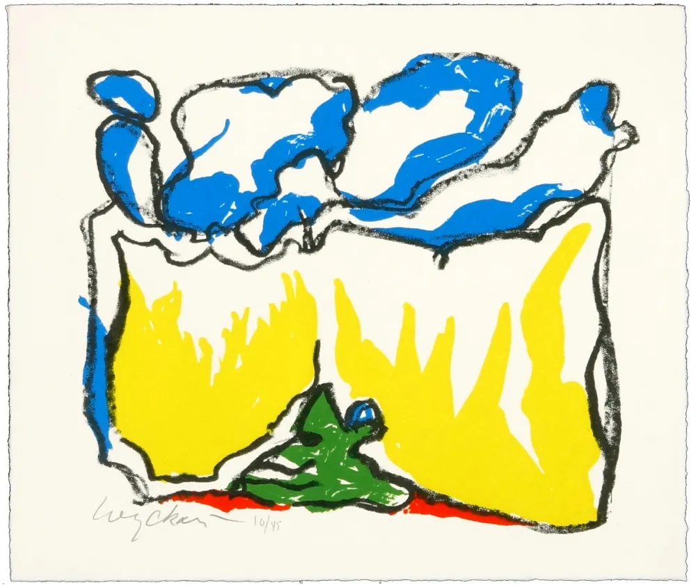 Lithografie Wyckaert - Sans titre