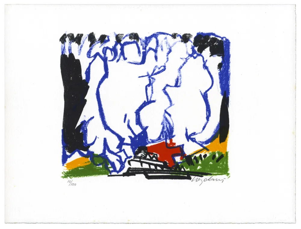 Lithografie Wyckaert - Vues 3