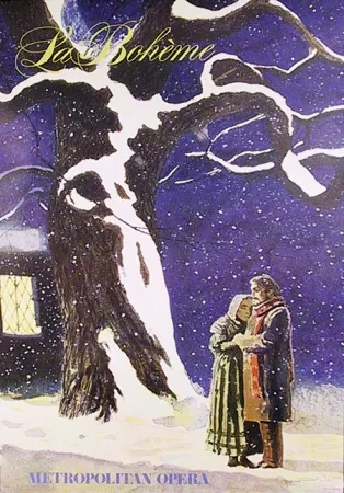 Poster Wyeth - La Boheme