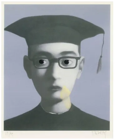 Digitale Print Xiaogang - Identity Portrait 