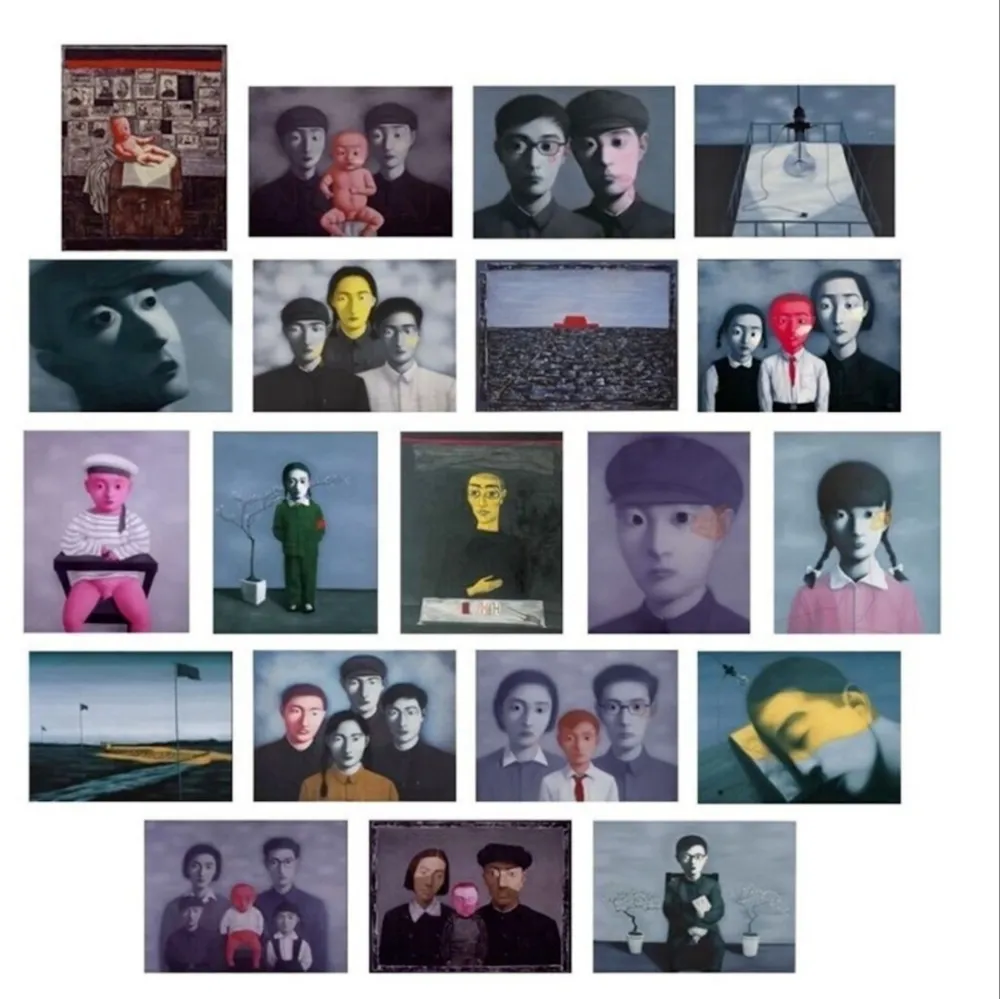 Lithografie Xiaogang - The Storyteller's Enchantments (Portfolio of 20)