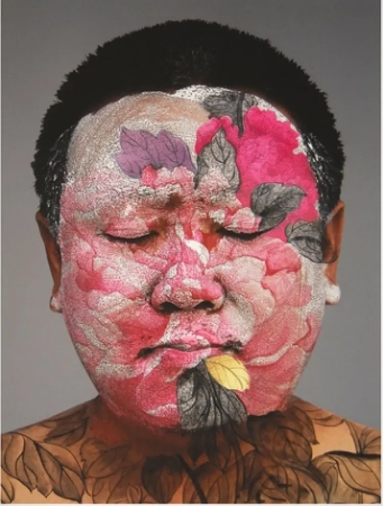Zeefdruk Yan - Self Portrait