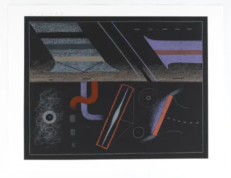 Zeefdruk Yankilevsky -  Portfolio «Aufbruch aus Moskau»