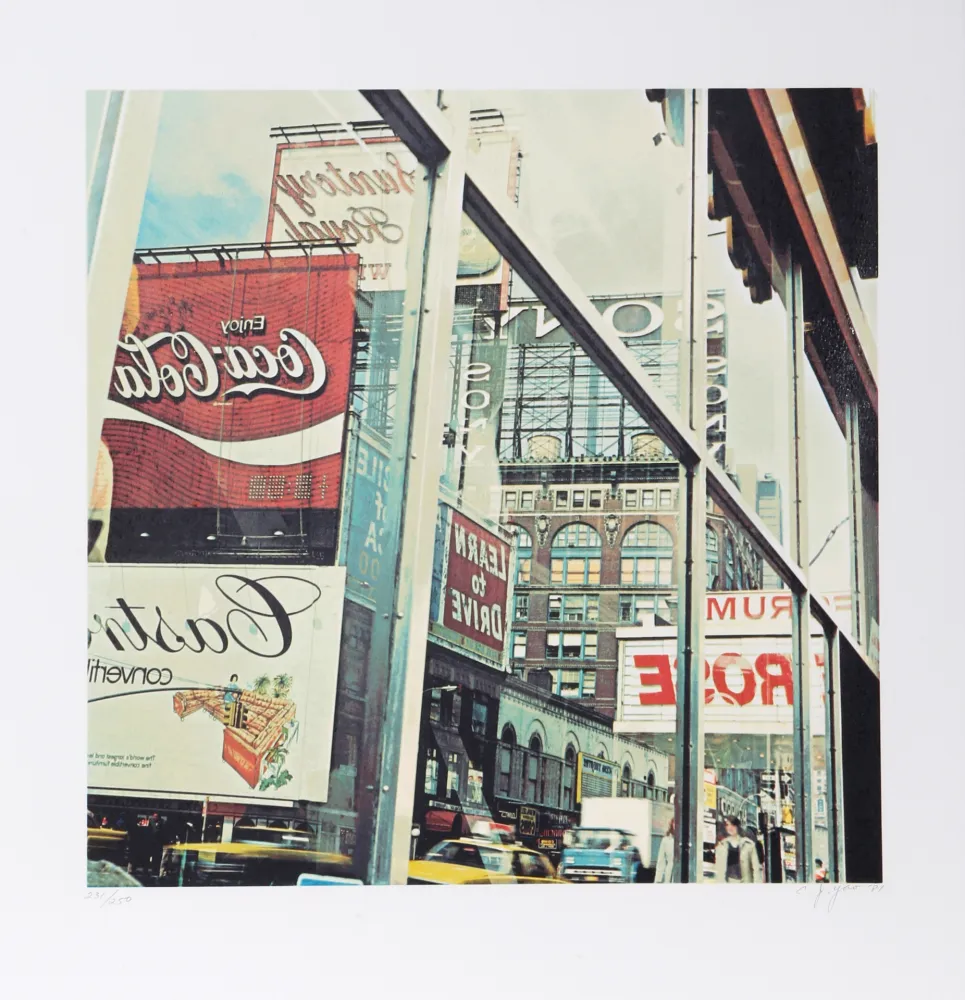 Zeefdruk Yao - Coca-Cola