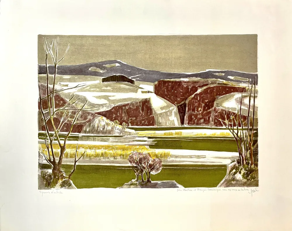 Lithografie Yoki - Sans Titre