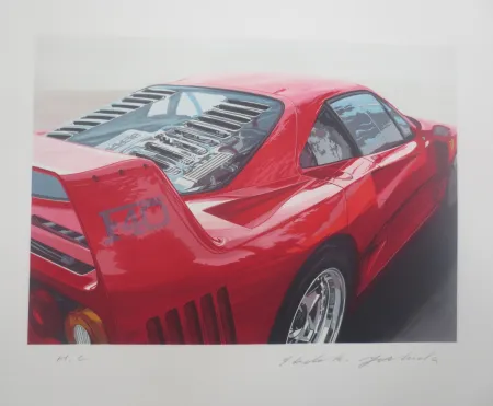 Lithografie Yoshida - Ferrari 250 GT0 64