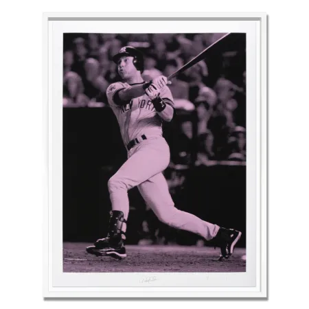 Zeefdruk Young - JETER - THE SWING FAN PRINT (PENNANT PINK)