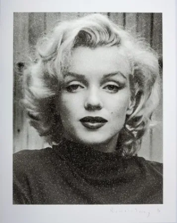 Zeefdruk Young - Marilyn Hollywood (Black & White)