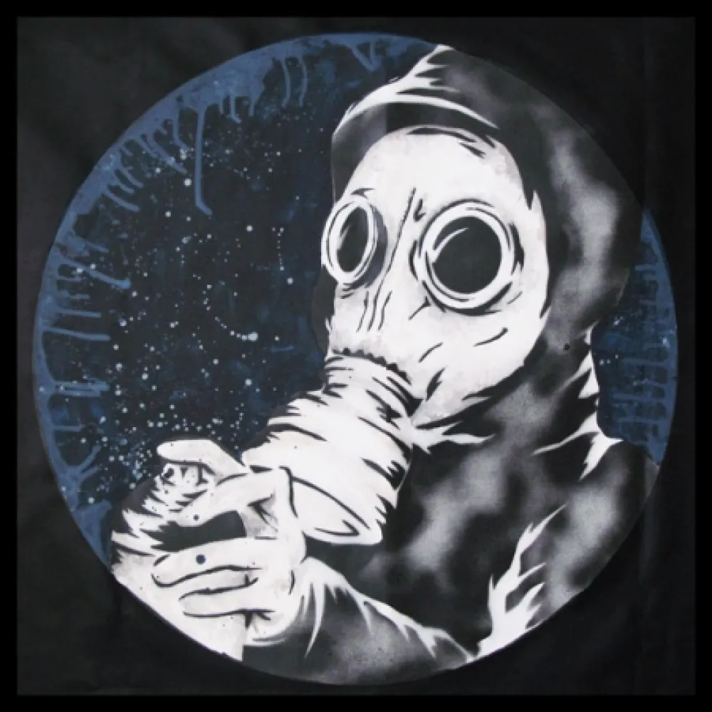 Poster Zabou - Gaz Mask