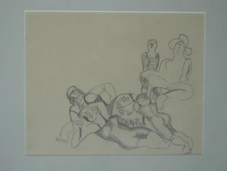 Geen Techniek Zadkine - Les baigneuses