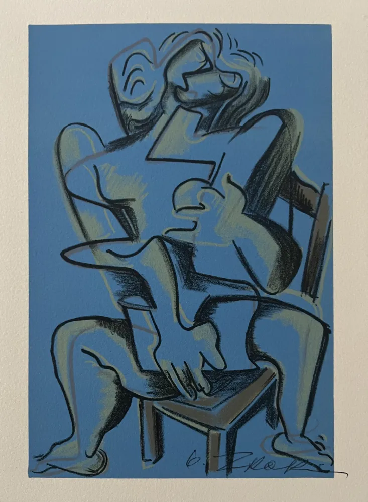 Lithografie Zadkine - Lithographie Les Travaux d'Hercule