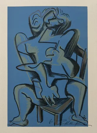 Lithografie Zadkine - Lithographie Les Travaux d'Hercule