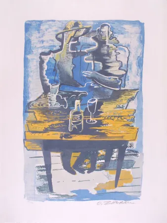 Lithografie Zadkine - Souvenirs