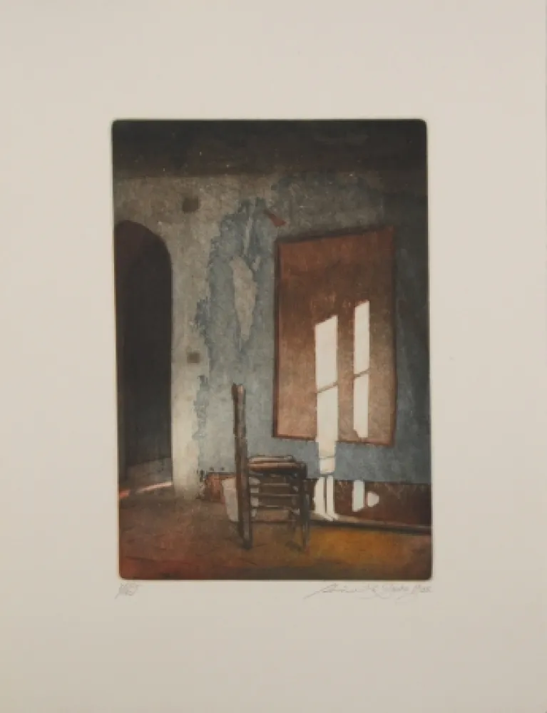 Ets En Aquatint Zado - Ungemaltes Bild