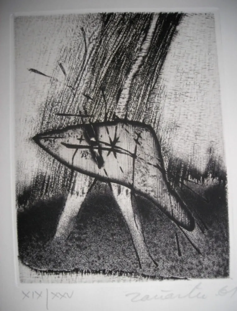 Ets En Aquatint Zanartu - The international avant garde 4