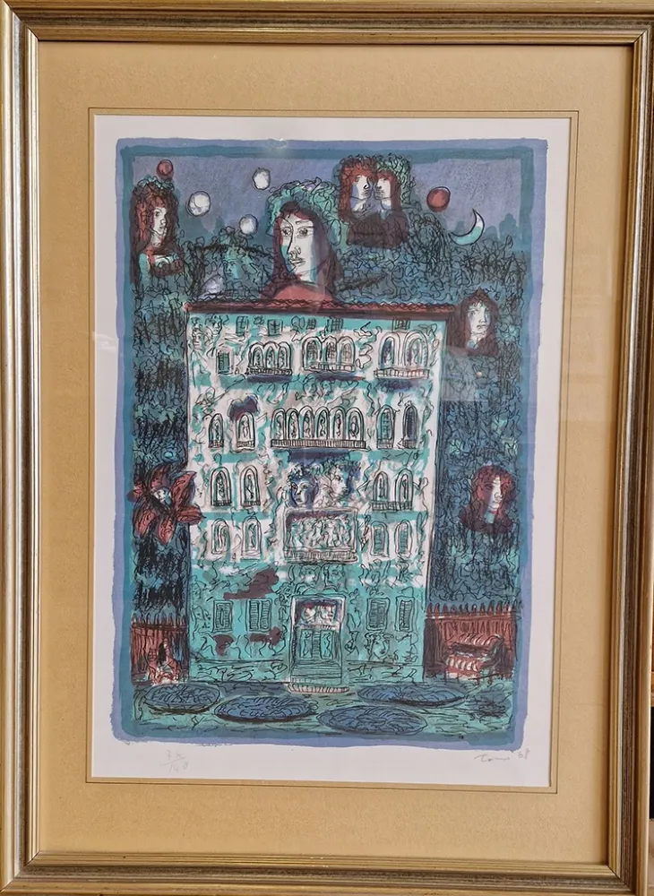 Lithografie Zancanaro - Composizione