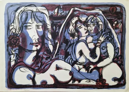 Lithografie Zancanaro - Selinus