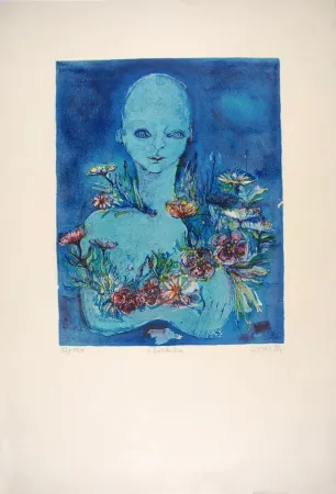 Lithografie Zanetti - Floraison