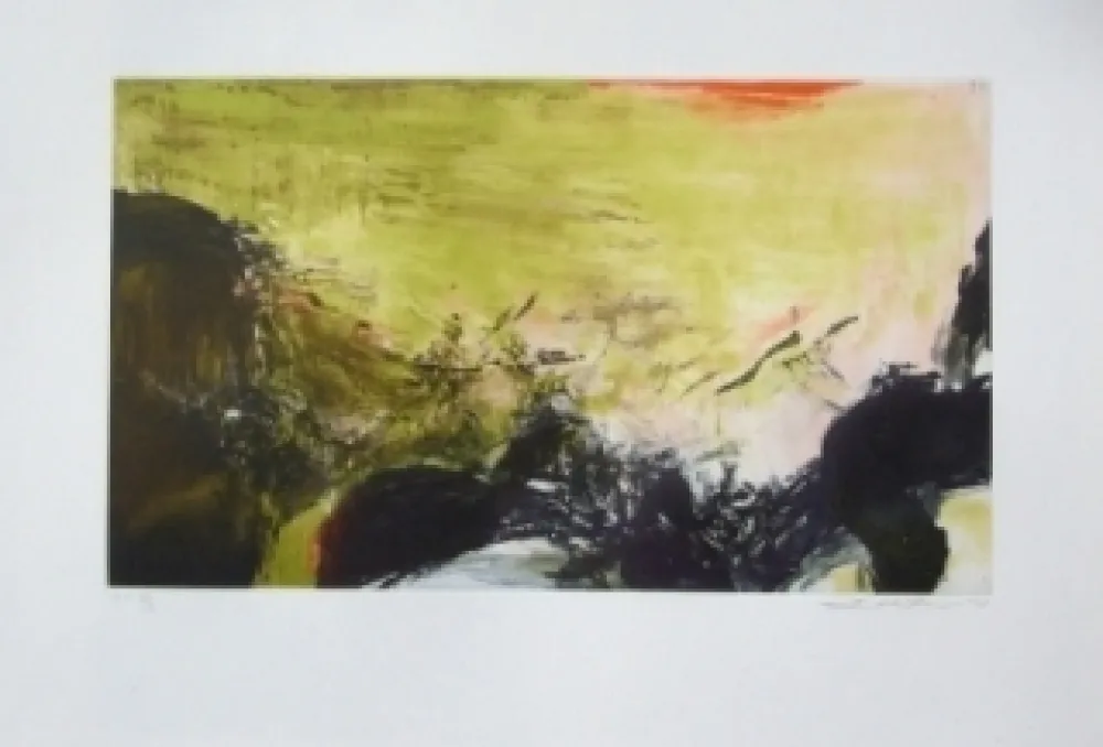 Ets En Aquatint Zao - 302 A