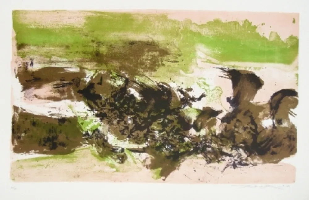 Lithografie Zao - A la gloire de l'image 271