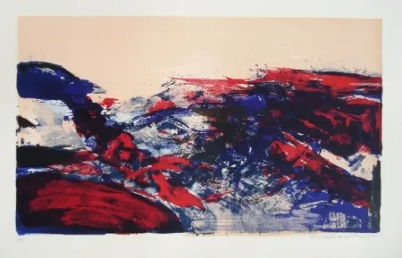 Lithografie Zao - A la gloire de l'image 274