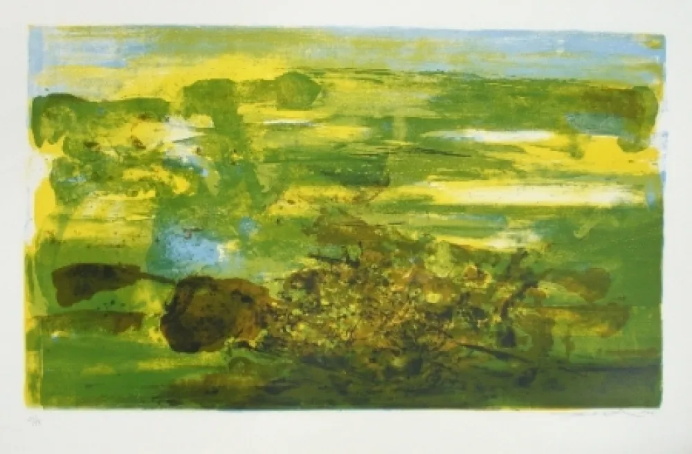 Lithografie Zao - A la gloire de l'image 275