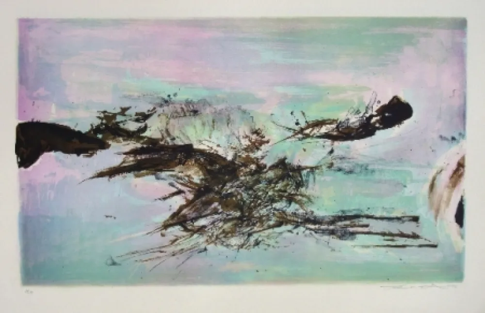 Lithografie Zao - A la gloire de l'image 277