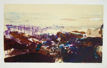 Lithografie Zao - A la gloire de l'image 279