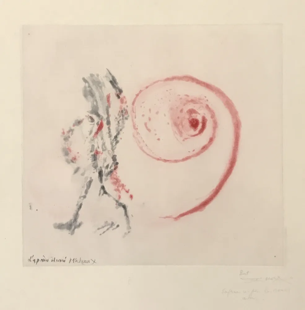 Ets En Aquatint Zao - Annonciation and Moments (380)