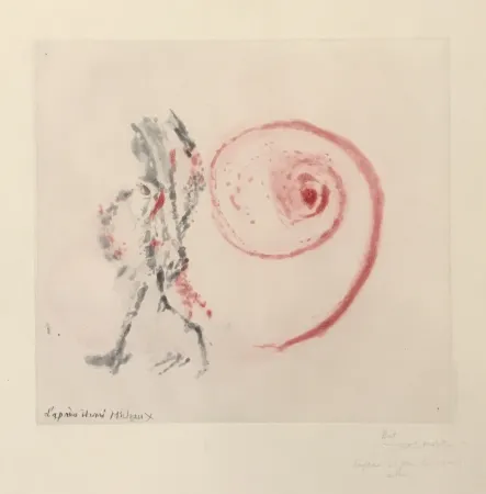 Ets En Aquatint Zao - Annonciation and Moments (380)