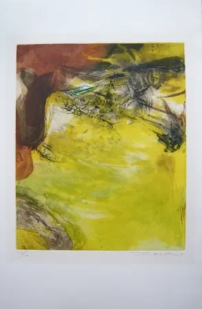 Ets En Aquatint Zao - Canto Pisan 220